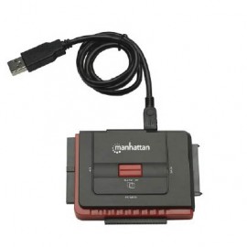 CONVERTIDOR MANHATTAN USB 2.0 A HDD IDE40/SATA OTB 179195