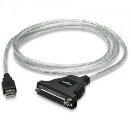 CONVERTIDOR MANHATTAN USB A PARALELO DB25 336581
