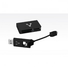 LECTOR DE TARJETAS DE MEMORIA VORAGO CR-300 EXTERNO OTG