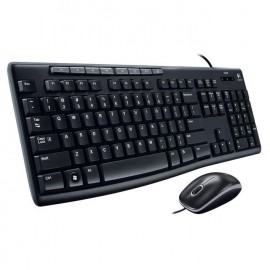KIT LOGITECH MK200 TECLADO Y MOUSE ALAMBRICO MULTIMEDIA (920-002716)