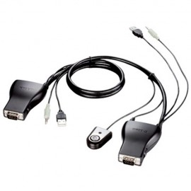 SWITCH KVM D-LINK 2 PTOS USB SOPORTE DE AUDIO KVM-222