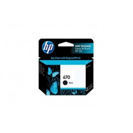 CARTUCHO HP 670 NEGRO PARA 4615/3525/4625/5525 (CZ113AL)