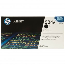 TONER  HP 504A NEGRO LASERJET CP3525/CM3530 (CE250A)