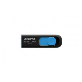 MEMORIA FLASH ADATA UV128 128GB USB 3.0 NEGRO/AZUL (AUV128-128G-RBE)