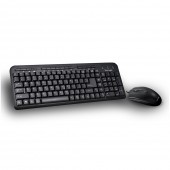 KIT VORAGO KM-105 TECLADO Y MOUSE ALAMBRICO MULTIMEDIA USB