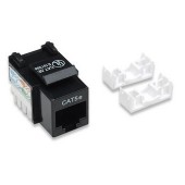 JACK DE IMPACTO UTP CAT5E CALIBRE 22 AL 26 AWG INTELLINET NEGRO 210416