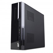GABINETE ACTECK SLIM LUMINO MICRO ATX 500W  NEGRO AC-05003
