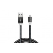CABLE ADATA MICRO USB 1M NEGRO (AMUCAL-100CMK-CBK)