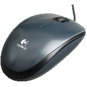 MOUSE LOGITECH M100 ALAMBRICO USB NEGRO (910-001601)
