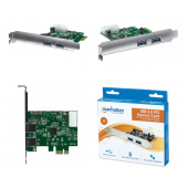 TARJETA USB 3.0 MANHATTAN PCI EXPRESS 2 PTOS 151375