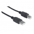 CABLE USB V2.0 MANHATTAN A-B  1.8M, NEGRO, BLIS 393737