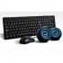 KIT TECLADO / MOUSE / BOCINAS VORAGO KMS-104