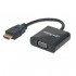 CONVERTIDOR MANHATTAN VIDEO HDMI A SVGA, NEGRO, BOLSA 151467